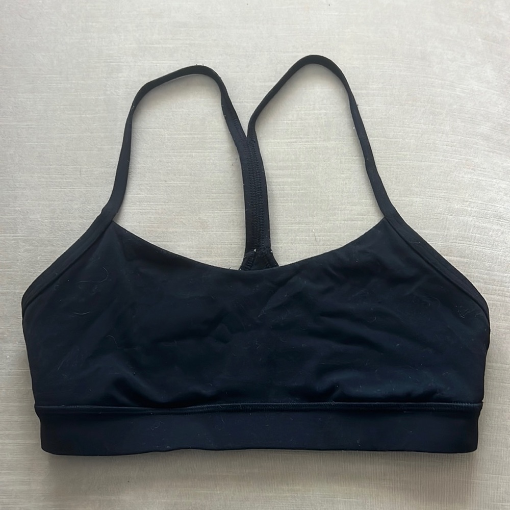 Lululemon black sports bra